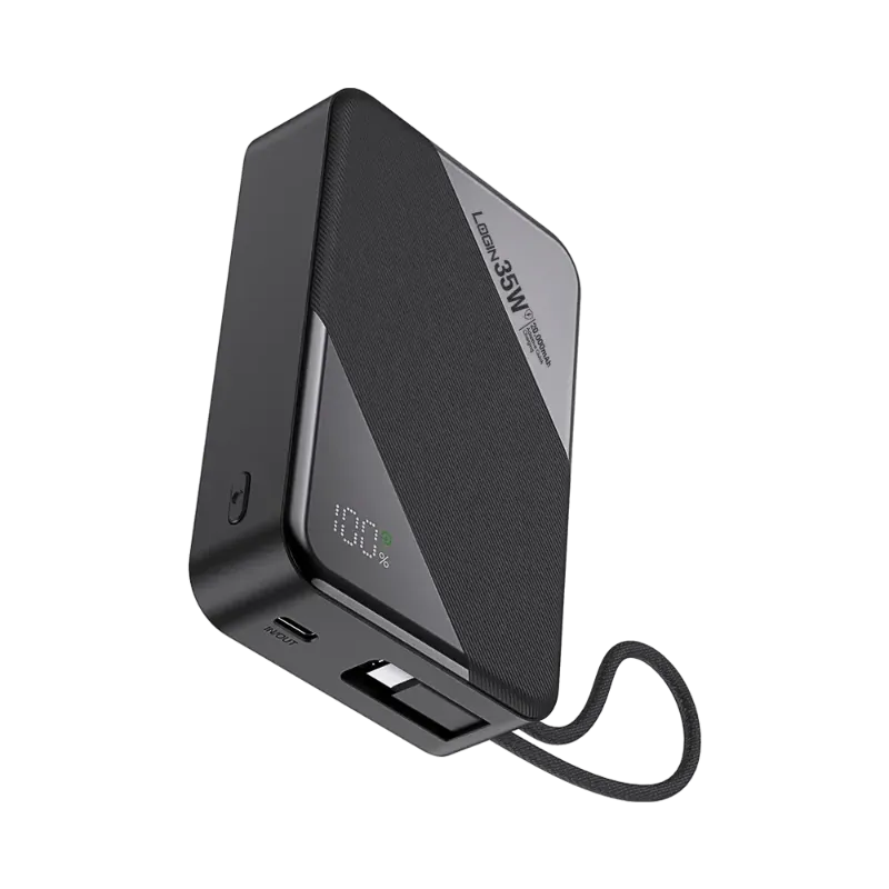 🆔 602 - LOGIN Power Bank 20,000mah 35w (L-704)