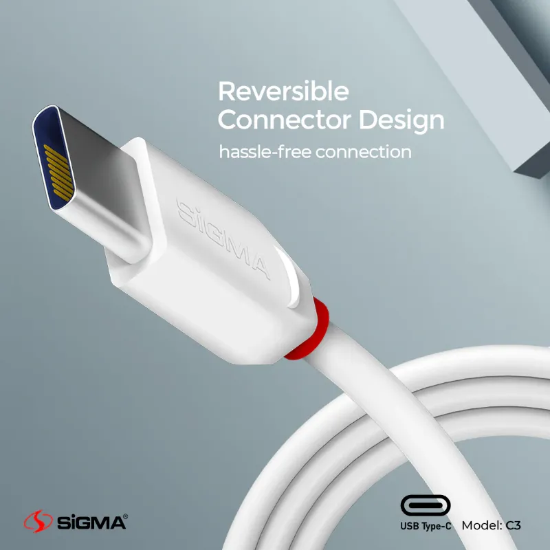 🆔 871 - SiGMA Data Cable Type-C, 2.4A (C3)