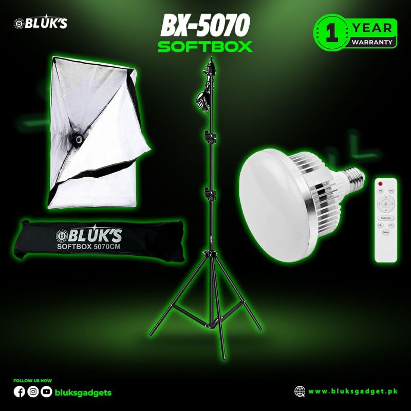 π 788 - BLUK's Softbox 5070 With Stand . . . . . . . . . . . . . . . . . . . . . . . . . . . . . . . . . . . . . . . . . . . . . . . . . . . . . . . . . . . . . . . . . . . . . . . . . . . . . . . . π΄#Tags, (Light, Studio, Vlogging, Media, Photography)