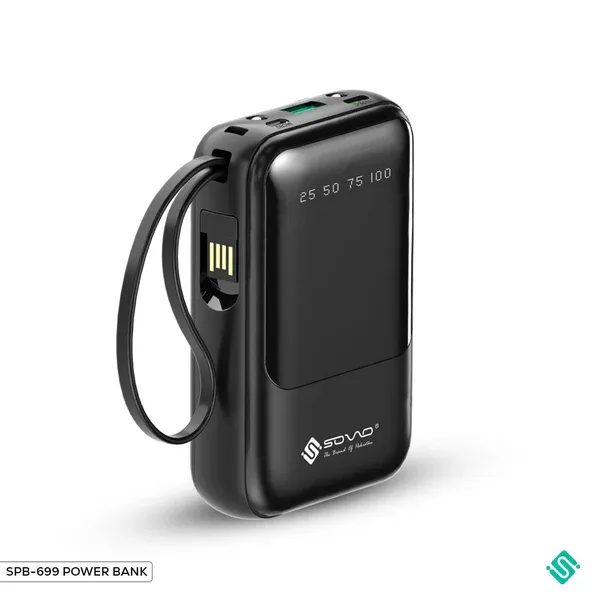 🆔 641 - SOVO POCKET Power Bank 7800mah 2.4A (SPB-699)