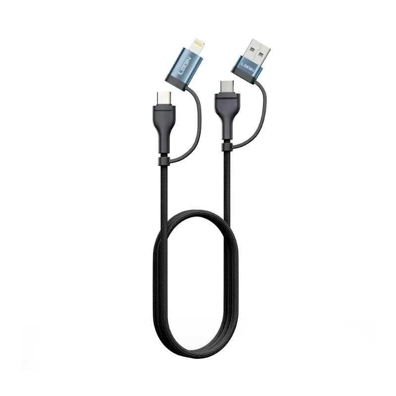🆔 580 - LOGIN Data Cable 4 IN 1 60w (L-910)