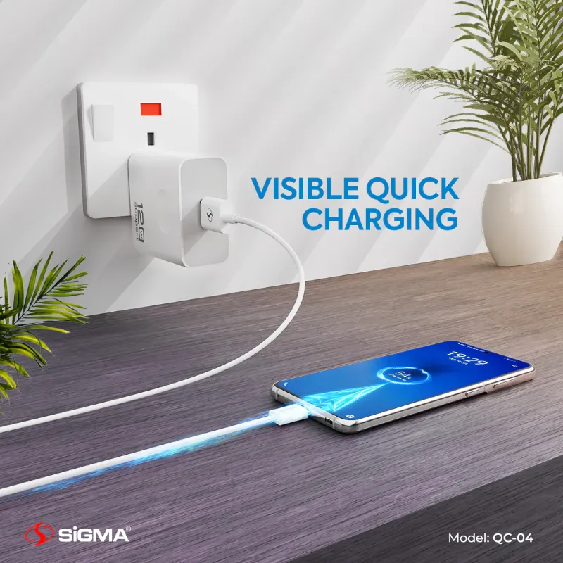 π 850 - SiGMA NEO POWER-5 Mobile Charger, 120w (QC-04)