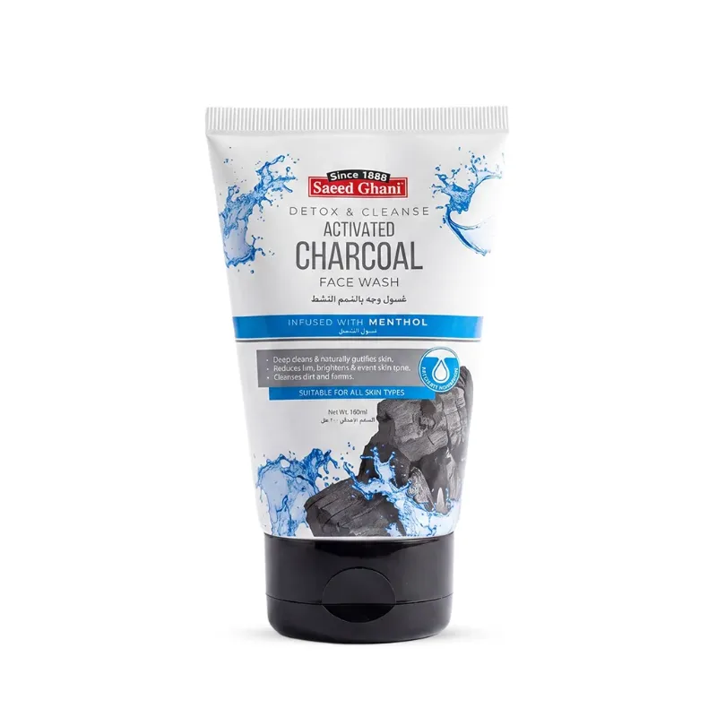 🆔 193 - Saeed Ghani - Activated Charcoal Face Wash (100ml) . . . . . . . . . . . . . . . . . . . . . . . . . . . . . . . . . . . . . . . . . . . . . . . . . . . . . . . . . . . . . . . . . . . . . . . . . . . . . . . . 🔴#Tags,(Activated Charcoal Face Wash, Deep Cleanse Face Wash, Oily Skin Care, Detox Face Wash, Purifying Skin Cleanser)