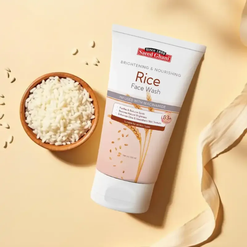 🆔 49 - Saeed Ghani - Brightening & Nourishing Rice Face Wash 100ml . . . . . . . . . . . . . . . . . . . . . . . . . . . . . . . . . . . . . . . . . . . . . . . . . . . . . . . . . . . . . . . . . . . . . . . . . . . . . . . . 🔴#Tags, (Rice Extract Face Wash, Niacinamide Skin Cleanser, Vitamin E Hydrating Wash, Gentle Daily Face Cleanser, Brightening Facial Cleanser)