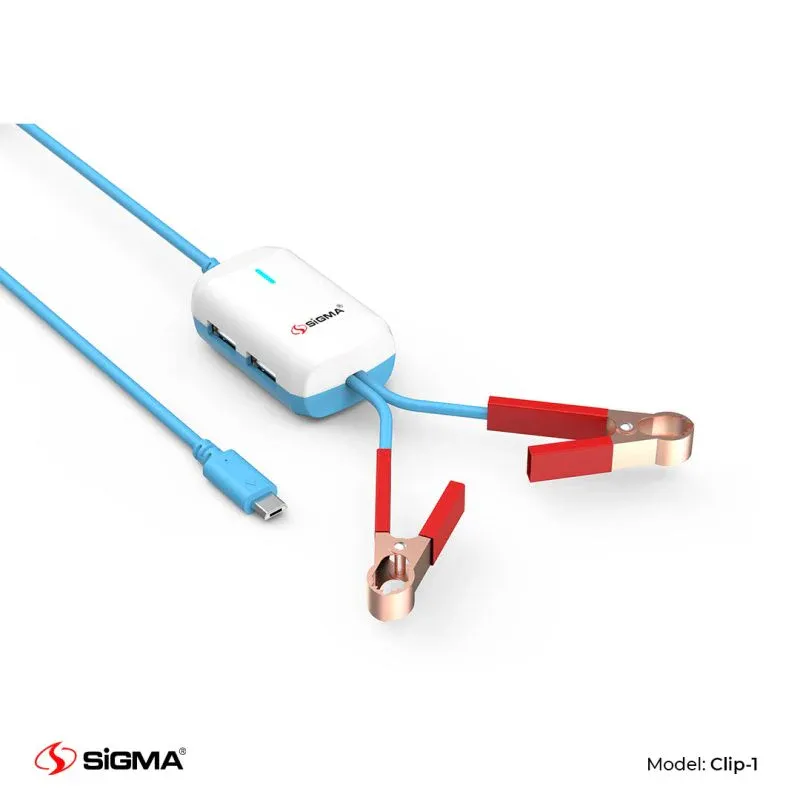 π 838 - SiGMA Clip Charger 3.0A Micro (Clip-1)