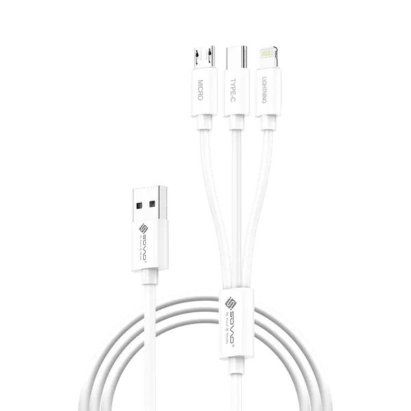 🆔 675 - SOVO QUICK Cable 3 in 1 3.0A (SC-301)