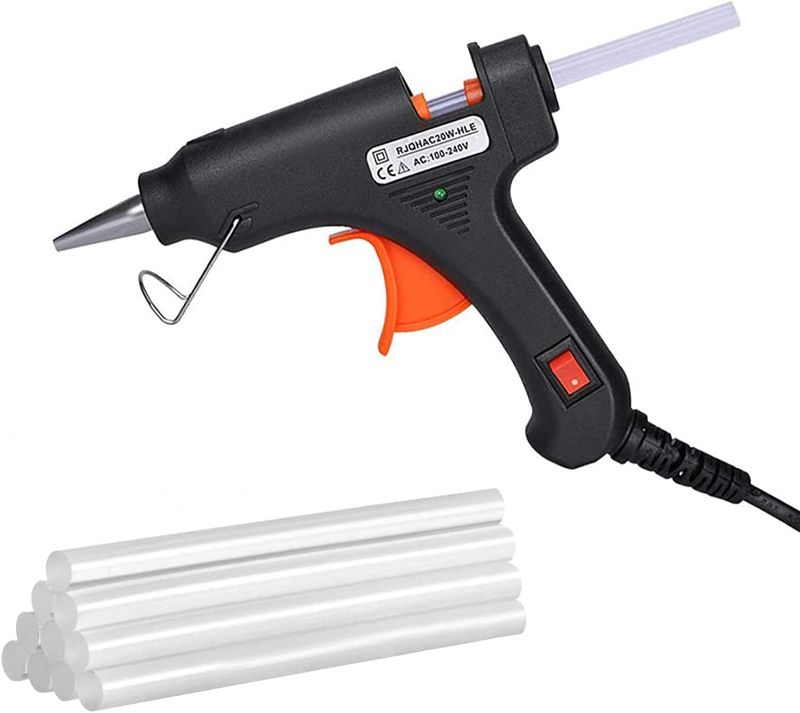 🆔 014 - 20W Hot Glue Gun with Fast Heating & Free 7mm Glue Sticks . . . . . . . . . . . . . . . . . . . . . . . . . . . . . . . . . . . . . . . . . . . . . . . . . . . . . . . . . . . . . . . . . . . . . . . . . . . . . . . . 🔴Tags: (FastHeating CraftTool, Precision Repair Device, DIY Artwork Accessory, ShockProof Build, Home School Project Helper)