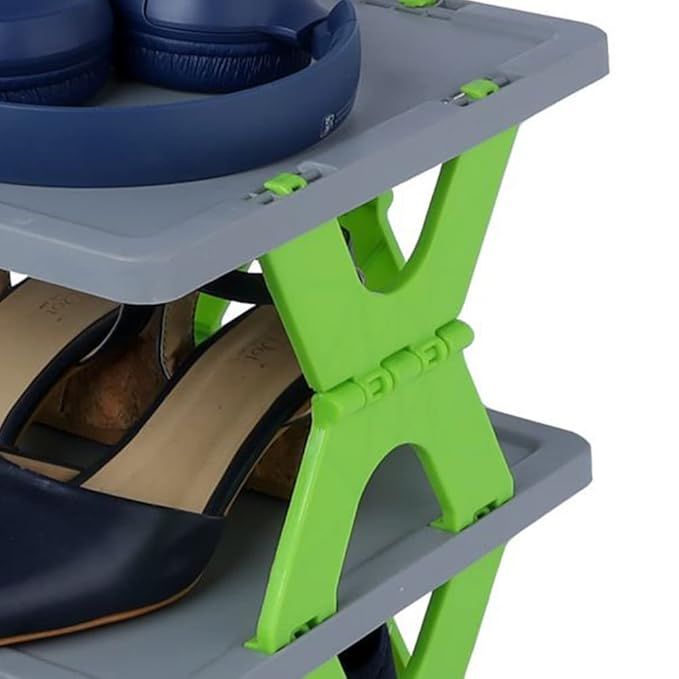 🆔 013 - 4-Layer Stackable Space-Saving Shoe Rack – Foldable Slim Entryway Organizer  . . . . . . . . . . . . . . . . . . . . . . . . . . . . . . . . . . . . . . . . . . . . . . . . . . . . . . . . . . . . . . . . . . . . . . . . . . . . . . . . 🔴#Tags: (SpaceSaving ShoeShelf, Foldable Entryway Organizer, Narrow Footwear Storage, MultiLayer ShoeStand, Home Closet Arrangement)