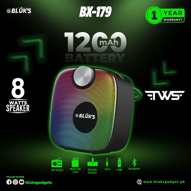 🆔 736 - BLUK's Speaker (BX-179)