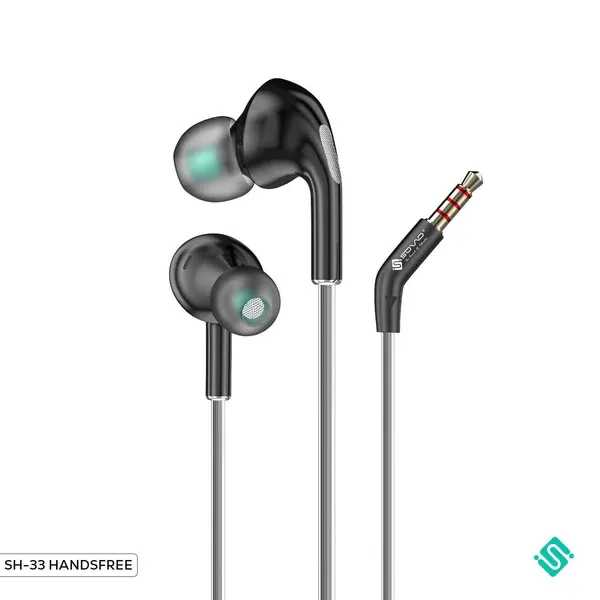 🆔 705 - SOVO PILOT HANDSFREE 3.5mm (SH-33)
