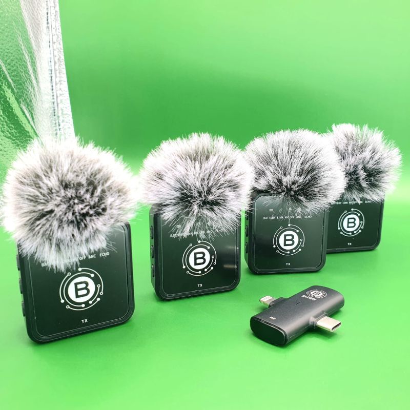 🆔 70 - BLUK's Quadlink - 4-Mic Wireless Lavaliere System with ANC (BX-24) . . . . . . . . . . . . . . . . . . . . . . . . . . . . . . . . . . . . . . . . . . . . . . . . . . . . . . . . . . . . . . . . . . . . . . . . . . . . . . . . 🔴#WirelessMicrophone, #LavaliereMic, #QuadMicSystem, #PodcastEquipment, #NoiseCancellingMic