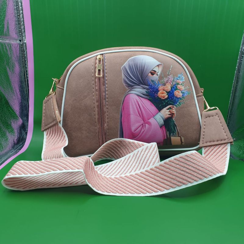 🆔 88 - Women Artistic Print Crossbody Saddle Bag . . . . . . . . . . . . . . . . . . . . . . . . . . . . . . . . . . . . . . . . . . . . . . . . . . . . . . . . . . . . . . . . . . . . . . . . . . . . . . . . 🔴#Tags, (Fashion, Shoulder, Purse, Hijabi, Printed)