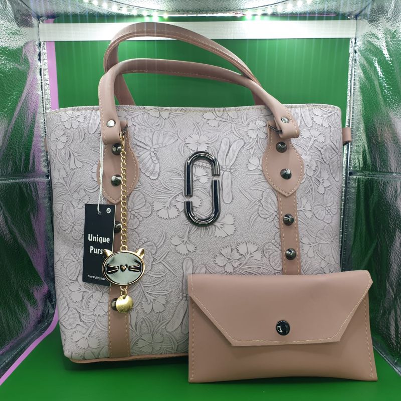 🆔 84 - Floral Embossed Handbag Set with Matching Pouch . . . . . . . . . . . . . . . . . . . . . . . . . . . . . . . . . . . . . . . . . . . . . . . . . . . . . . . . . . . . . . . . . . . . . . . . . . . . . . . . 🔴#Tags, (crossbody,Fashion purse, ladies handbag)