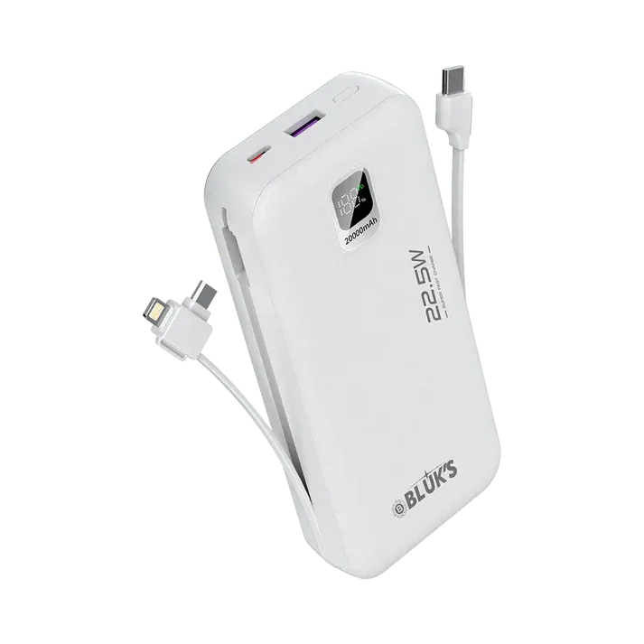 🆔 771 - BLUK's SwiftCharge Power Bank 20,000mAh 22.5w (BX-307)