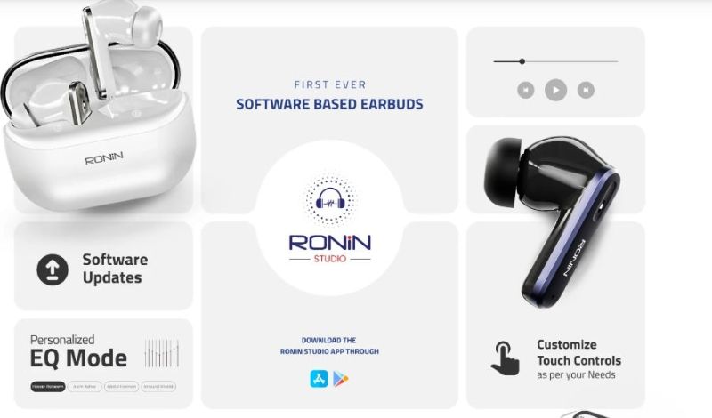 🆔 482 - RONIN - VESPER Earbuds (R-7075)