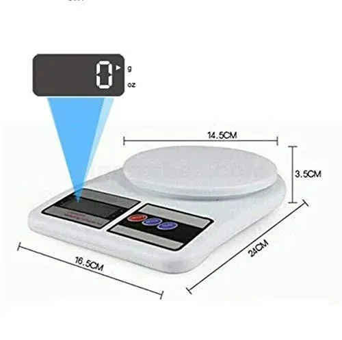 🆔 67 - Electronic Digital Kitchen Scale (SF-400) . . . . . . . . . . . . . . . . . . . . . . . . . . . . . . . . . . . . . . . . . . . . . . . . . . . . . . . . . . . . . . . . . . . . . . . . . . . . . . . . 🔴#Tags, (Digital Food Weighing Machine, Accurate Baking Ingredient Scale, Durable Plastic Kitchen Scale, Compact Cooking Measurement Tool, Easy Clean Kitchen Gadget)