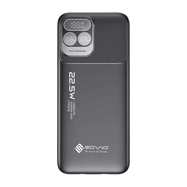 🆔 651 - SOVO VIGO Power Bank 10,000mah 22.5w (SPB-602)