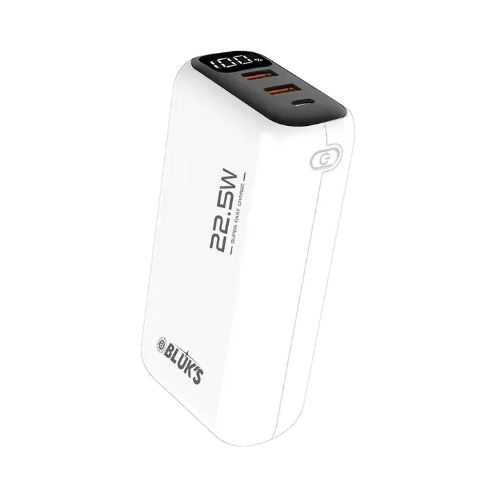 🆔 768 - BLUK's Ultra Fast Charging Power Bank 30,000mAh 22.5w (BX-401)