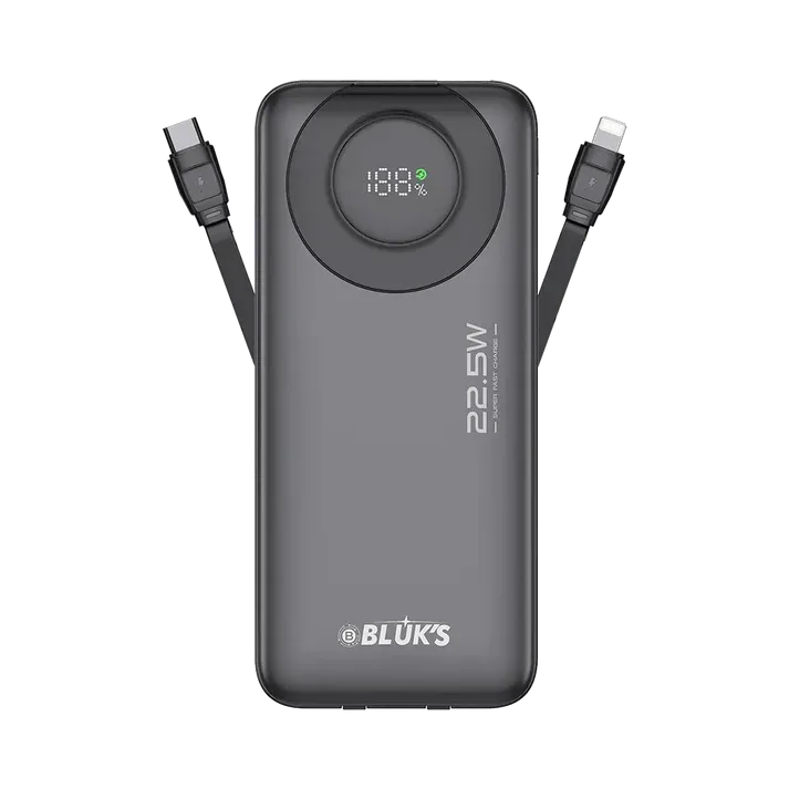 🆔 772 - BLUK's SwiftCharge Power Bank 10,000mAh 22.5w (BX-206)