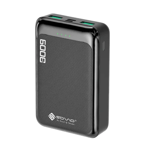 🆔 655 - SOVO ZAP Mini Power Bank 6000mah 2.4A (SPB-694)
