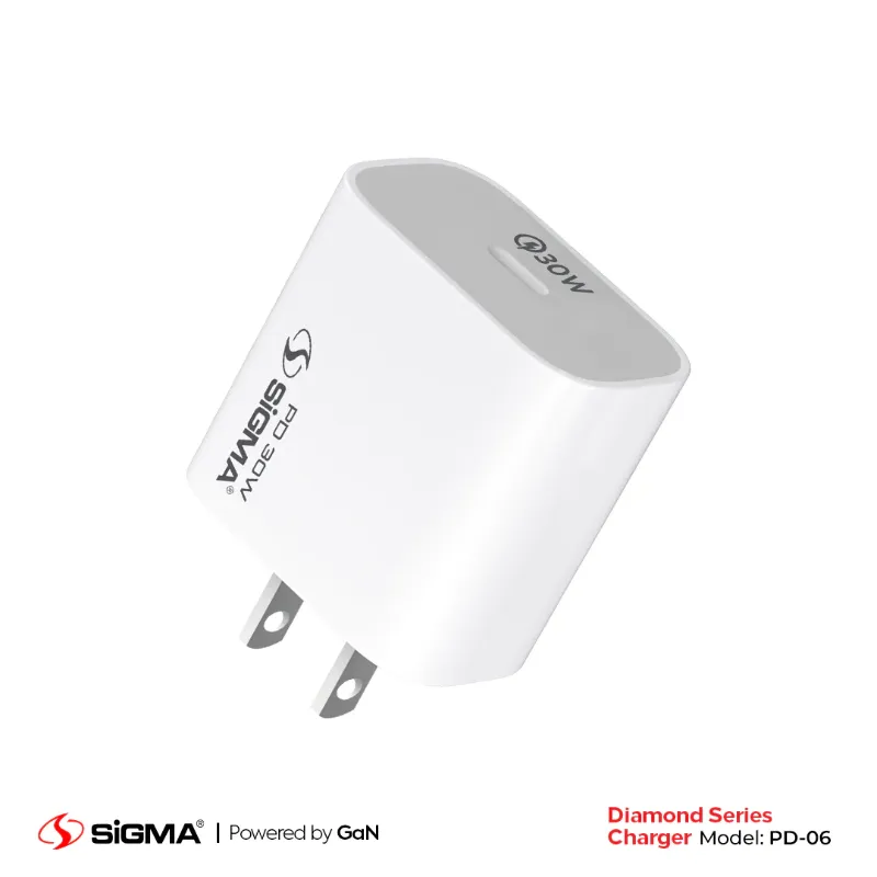 π 851 - SiGMA Diamond Series Mobile Charger, 30w (PD-6)
