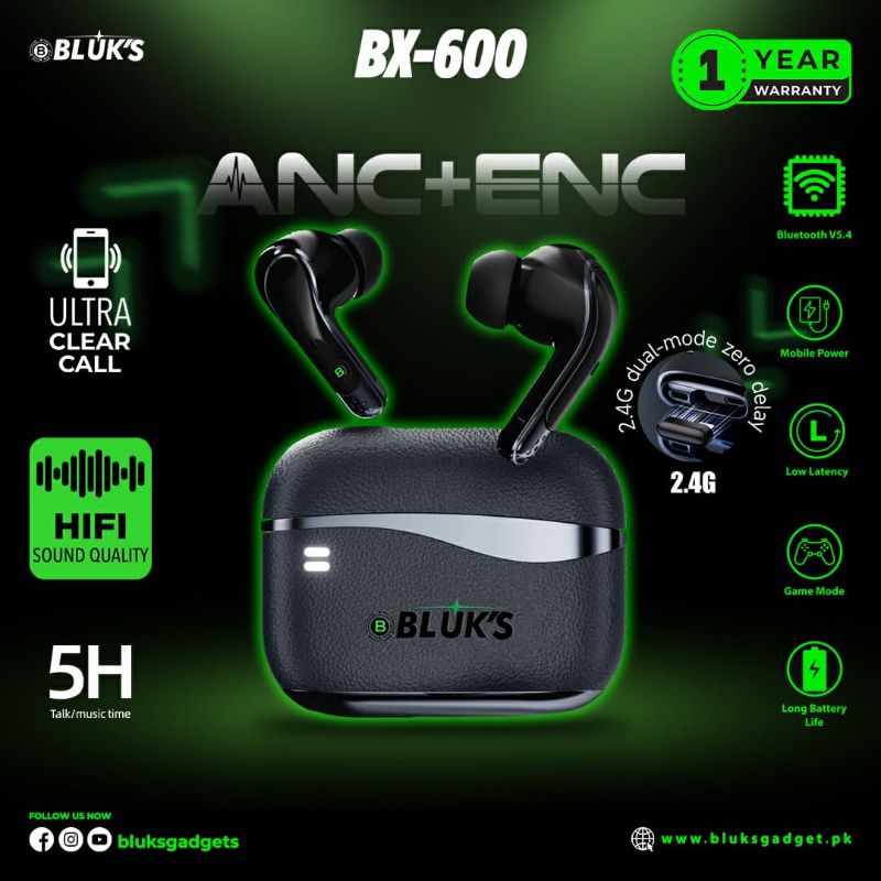 🆔 726 - BLUK's Gaming Earbuds (BX-600) . . . . . . . . . . . . . . . . . . . . . . . . . . . . . . . . . . . . . . . . . . . . . . . . . . . . . . . . . . . . . . . . . . . . . . . . . . . . . . . . 🔴#Tags, (Gaming)