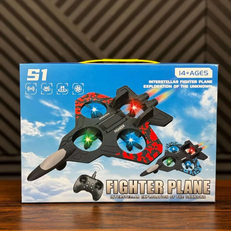 🆔 51 - S1 Interstellar Fighter Plane (Model-S1) . . . . . . . . . . . . . . . . . . . . . . . . . . . . . . . . . . . . . . . . . . . . . . . . . . . . . . . . . . . . . . . . . . . . . . . . . . . . . . . . 🔴#Tags, (RC Drone Plane with LED Lights, 6-Axis Gyro Beginner Drone, EPP Foam Stunt Plane, 2 . . . . . . . . . . . . . . . . . . . . . . . . . . . . . . . . . . . . . . . . . . . . . . . . . . . . . . . . . . . . . . . . . . . . . . . . . . . . . . . . 4GHz Remote Control Jet, Teen RC Plane Gift)