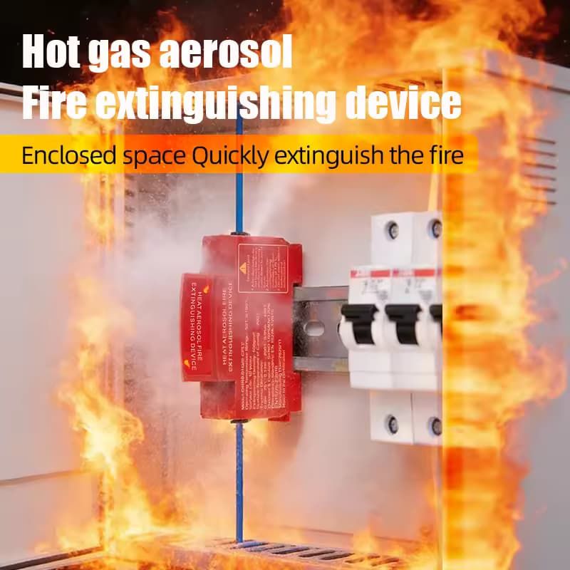 🆔 388 - Automatic Hot Fire Extinguisher Device 10g . . . . . . . . . . . . . . . . . . . . . . . . . . . . . . . . . . . . . . . . . . . . . . . . . . . . . . . . . . . . . . . . . . . . . . . . . . . . . . . . 🔴#Tags,(Automatic Fire Extinguisher, Electrical Panel Fire Suppression, DIN Rail Extinguisher, Thermal Fire Safety, Compact Suppression Device)