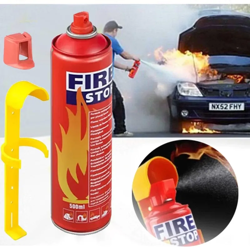 🆔 55 - Fire Stop Extinguisher Spray 500ml . . . . . . . . . . . . . . . . . . . . . . . . . . . . . . . . . . . . . . . . . . . . . . . . . . . . . . . . . . . . . . . . . . . . . . . . . . . . . . . . 🔴#Tags, (Portable Fire Extinguisher Can, Non-Toxic Foam Spray, Environmentally Safe Formula, Easy Fire-Fighting Operation, Wall Mountable Safety Can)