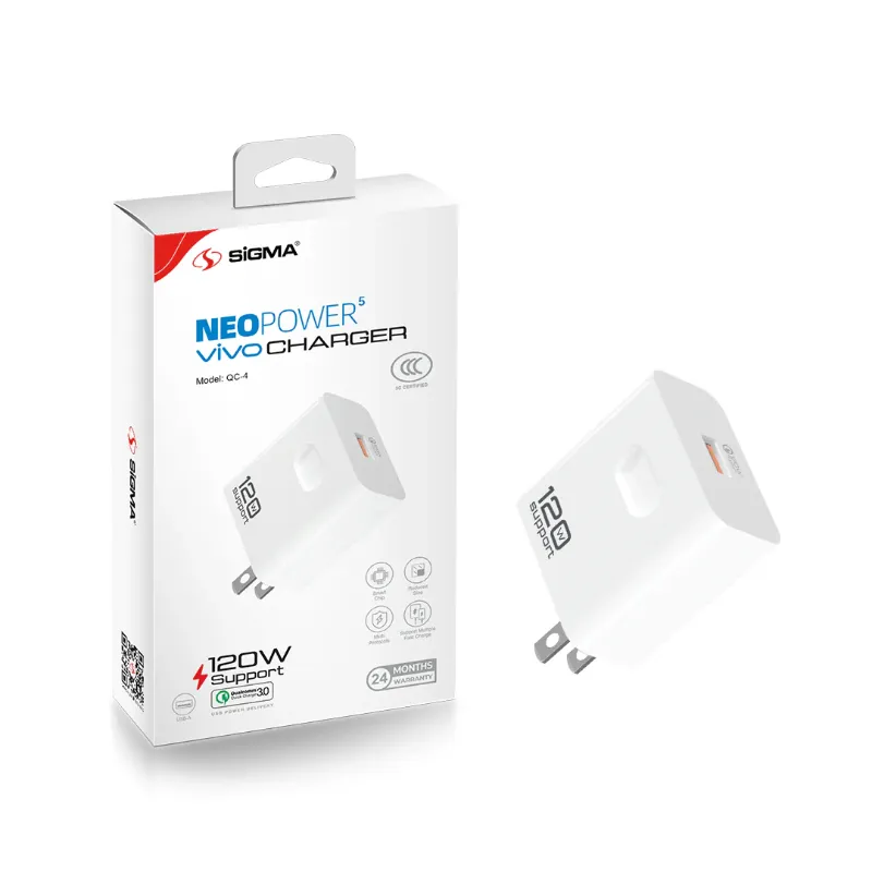 π 850 - SiGMA NEO POWER-5 Mobile Charger, 120w (QC-04)