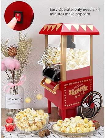 🆔 011 - Mini Popcorn Maker Machine – 1200W Electric Home Popper . . . . . . . . . . . . . . . . . . . . . . . . . . . . . . . . . . . . . . . . . . . . . . . . . . . . . . . . . . . . . . . . . . . . . . . . . . . . . . . . 🔴#Tags, (Retro Air Popper, Electric Snack Machine, Home Movie Night Appliance, OilFree Popcorn Maker, Kitchen Fun Gadget)