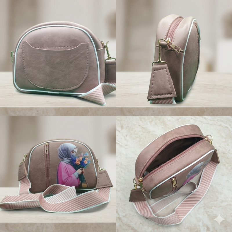 🆔 88 - Women Artistic Print Crossbody Saddle Bag . . . . . . . . . . . . . . . . . . . . . . . . . . . . . . . . . . . . . . . . . . . . . . . . . . . . . . . . . . . . . . . . . . . . . . . . . . . . . . . . 🔴#Tags, (Fashion, Shoulder, Purse, Hijabi, Printed)