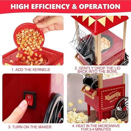 🆔 011 - Mini Popcorn Maker Machine – 1200W Electric Home Popper . . . . . . . . . . . . . . . . . . . . . . . . . . . . . . . . . . . . . . . . . . . . . . . . . . . . . . . . . . . . . . . . . . . . . . . . . . . . . . . . 🔴#Tags, (Retro Air Popper, Electric Snack Machine, Home Movie Night Appliance, OilFree Popcorn Maker, Kitchen Fun Gadget)