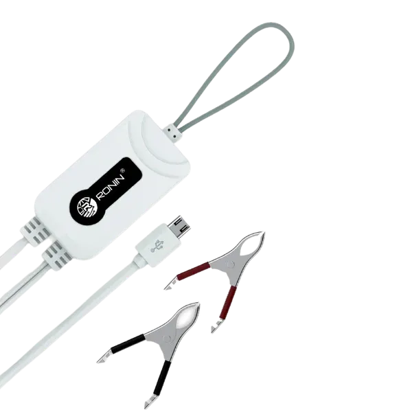 🆔 481 - RONIN - TORQUE - Universal Clip Charger Micro 2.4A (R-666)