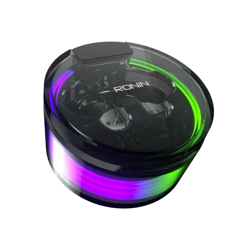 🆔 264 - Ronin Clutch Pro Transparent RGB Gaming Earbuds (Model-R-7165) . . . . . . . . . . . . . . . . . . . . . . . . . . . . . . . . . . . . . . . . . . . . . . . . . . . . . . . . . . . . . . . . . . . . . . . . . . . . . . . . 🔴#Ronin Clutch Pro Earbuds,#RGB Gaming Wireless Earbuds,#Low Latency Gaming Earbuds,#Dual Device Connection Earbuds,#ENC Calling Gaming Earbuds