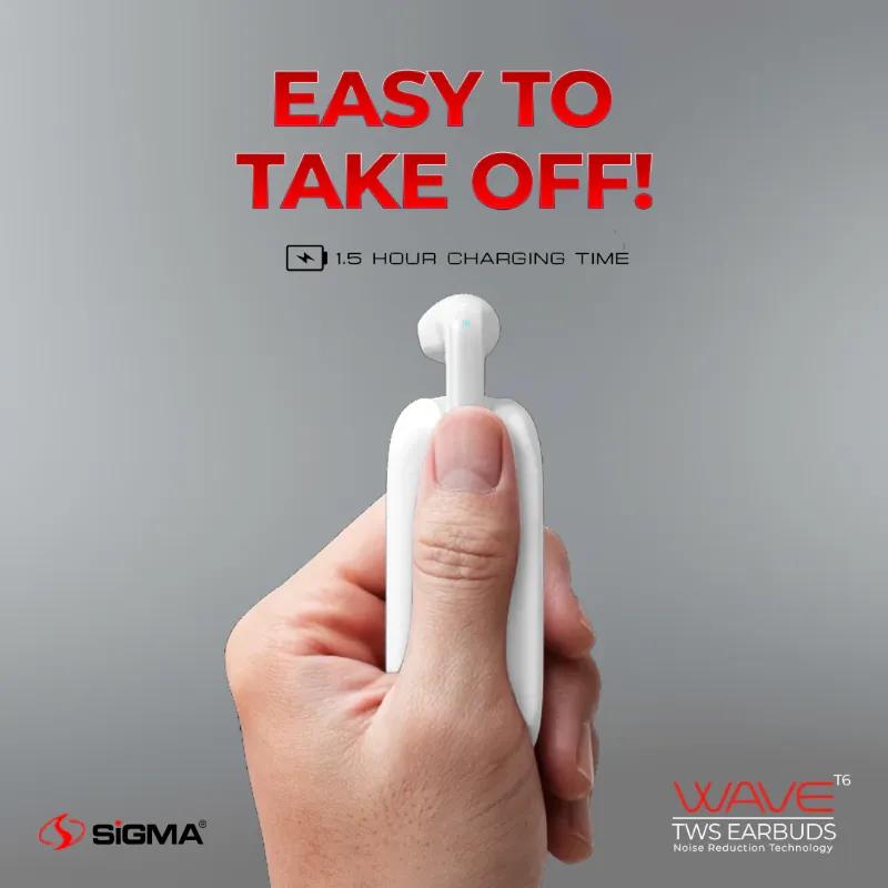 🆔 805 - SiGMA Earbuds (T6)