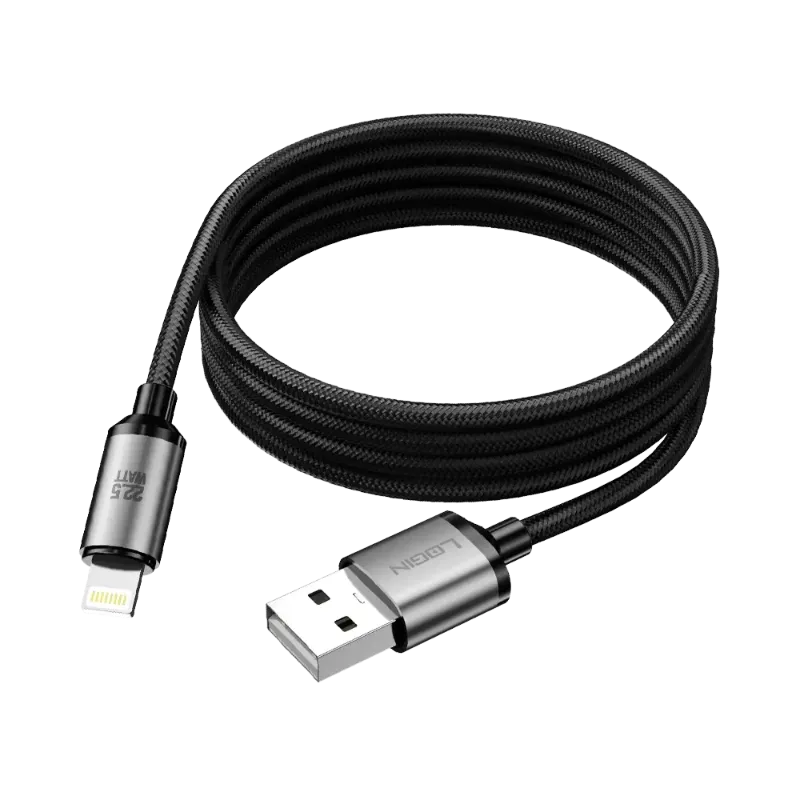 🆔 576 - LOGIN Data Cable USB to IOS 22.5W (L-905)