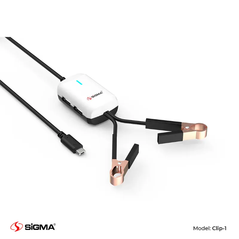 π 838 - SiGMA Clip Charger 3.0A Micro (Clip-1)