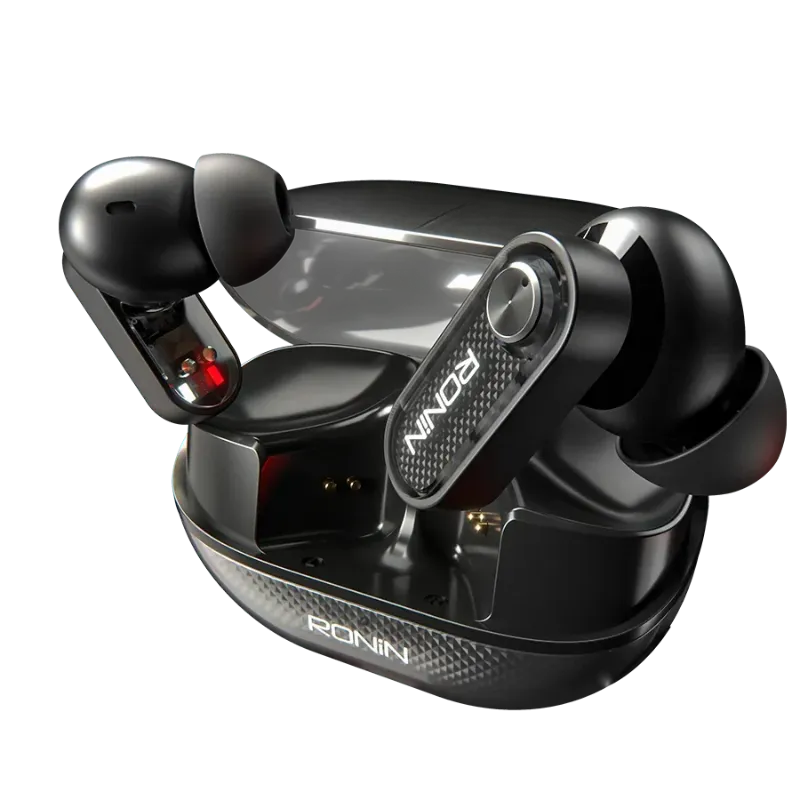 🆔 262 - Ronin Glaze Wireless Earbuds (Model-R-7145) . . . . . . . . . . . . . . . . . . . . . . . . . . . . . . . . . . . . . . . . . . . . . . . . . . . . . . . . . . . . . . . . . . . . . . . . . . . . . . . . 🔴#Ronin Glaze Earbuds,#Quad Mic ENC Earbuds,#Dual Device Connection Earbuds,#Calling Wireless Earbuds,#Bluetooth 5.4 Earbuds