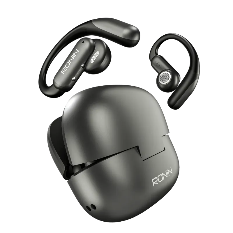 🆔 263 - Ronin Ear Flip Open Ear Wireless Earbuds (Model-R-7150) . . . . . . . . . . . . . . . . . . . . . . . . . . . . . . . . . . . . . . . . . . . . . . . . . . . . . . . . . . . . . . . . . . . . . . . . . . . . . . . . 🔴#Ronin Ear Flip Earbuds,#Open Ear Wireless Earbuds,#Quad Mic Calling Earbuds,#Dual Device Connection Earbuds,#Bluetooth 6.0 Earbuds