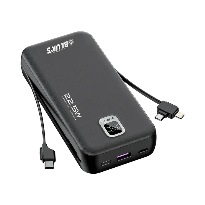 🆔 771 - BLUK's SwiftCharge Power Bank 20,000mAh 22.5w (BX-307)