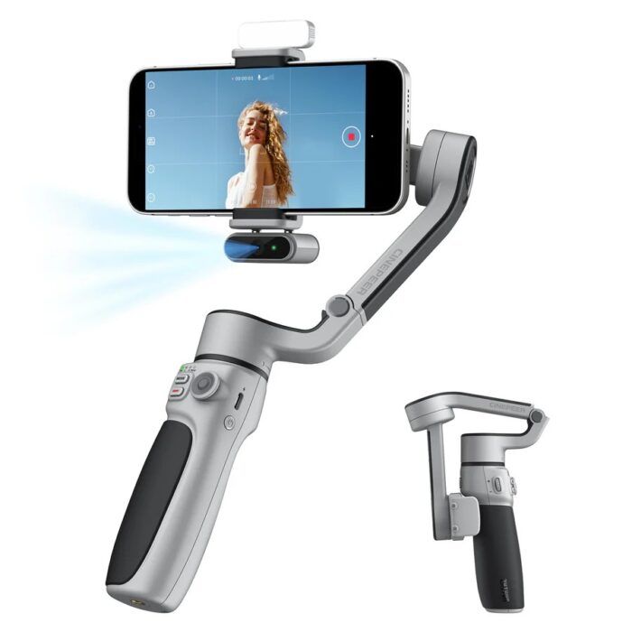 🆔 012 - ZHIYUN CINEPEER CQ5 Gimbal . . . . . . . . . . . . . . . . . . . . . . . . . . . . . . . . . . . . . . . . . . . . . . . . . . . . . . . . . . . . . . . . . . . . . . . . . . . . . . . . 🔴#Tags, (ZHIYUN Cinepeer CQ5, AI Gimbal Stabilizer, Foldable Smartphone Gimbal, Magnetic Light Extension Rod, Voice Control Tracking)