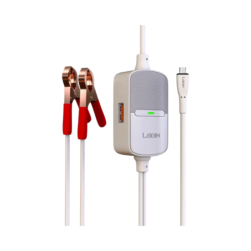 🆔 595 - LOGIN Clip Charger Micro, 45w (L-510)