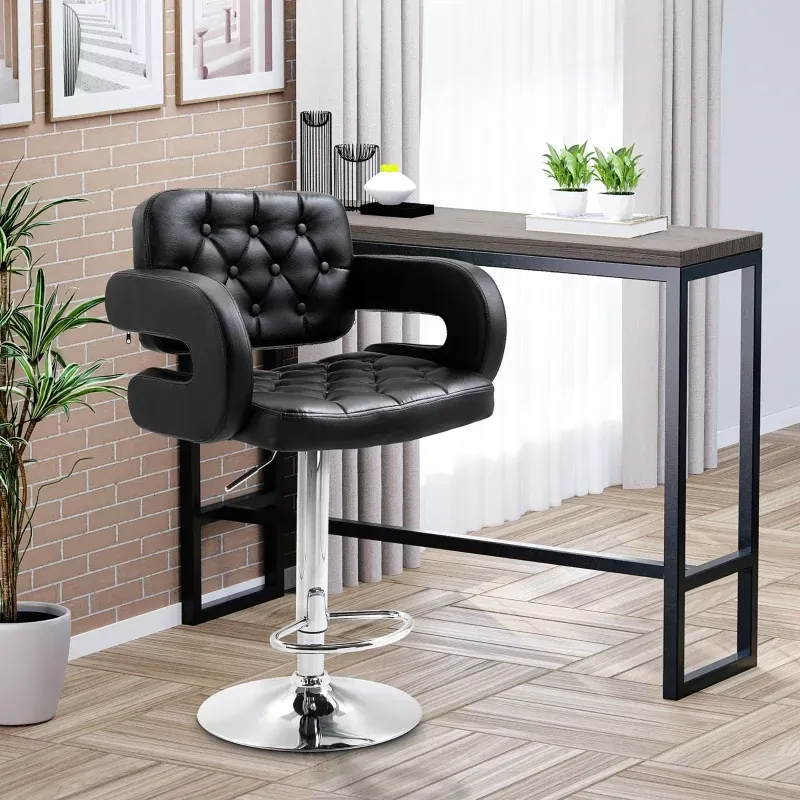 🆔 173 - Premium Tufted Adjustable Bar Stool  . . . . . . . . . . . . . . . . . . . . . . . . . . . . . . . . . . . . . . . . . . . . . . . . . . . . . . . . . . . . . . . . . . . . . . . . . . . . . . . . 🔴#Tags,(Adjustable Bar Stool, Tufted Leather Chair, Swivel Counter Stool, Modern Kitchen Stool, Executive Bar Chair)
