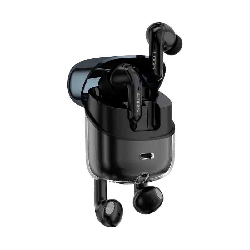 🆔 543 - LOGIN DUAL Earbuds 2 in 1 (L-215)