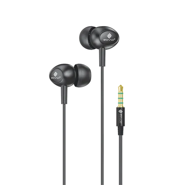 🆔 690 - SOVO WAVES HANDSFREE 3.5mm (SH-09)
