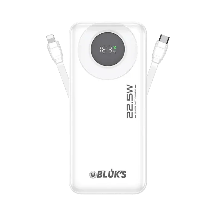 🆔 776 - BLUK's SwiftCharge Power Bank 20,000mAh 22.5w (BX-306)