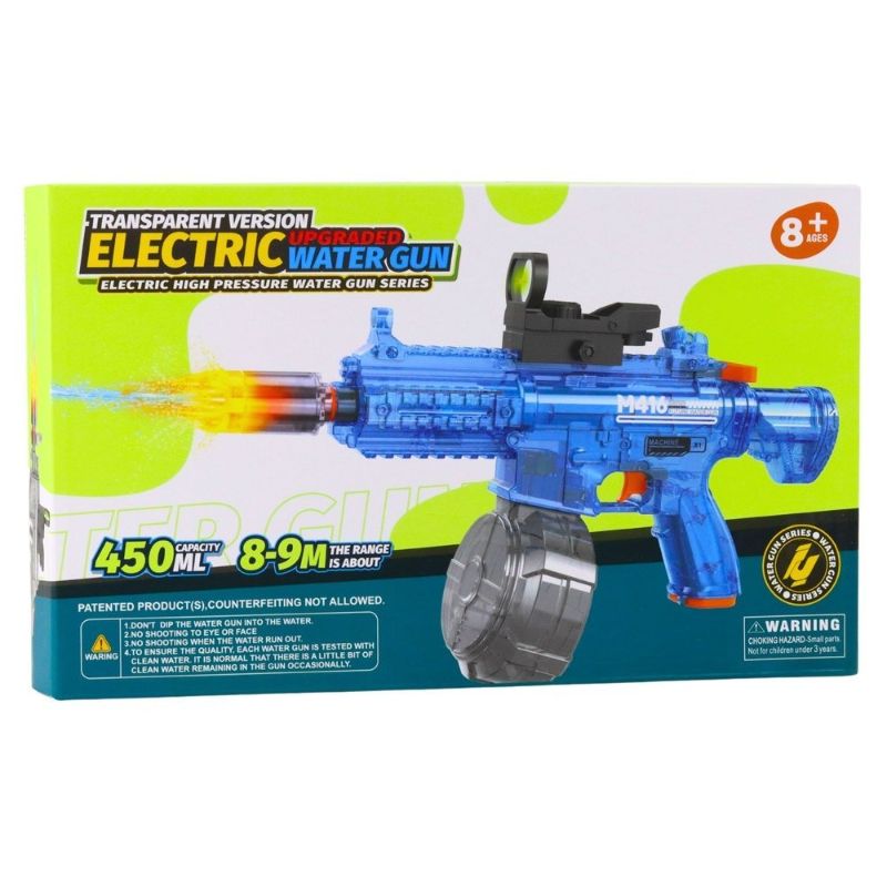 🆔 172 - M416 Electric Water Gun (Model-M416)  . . . . . . . . . . . . . . . . . . . . . . . . . . . . . . . . . . . . . . . . . . . . . . . . . . . . . . . . . . . . . . . . . . . . . . . . . . . . . . . . 🔴#Tags,(Electric Water Gun Toy, Automatic High Pressure Blaster, Transparent Water Gun, Rechargeable Summer Toy, Outdoor Water Battle)