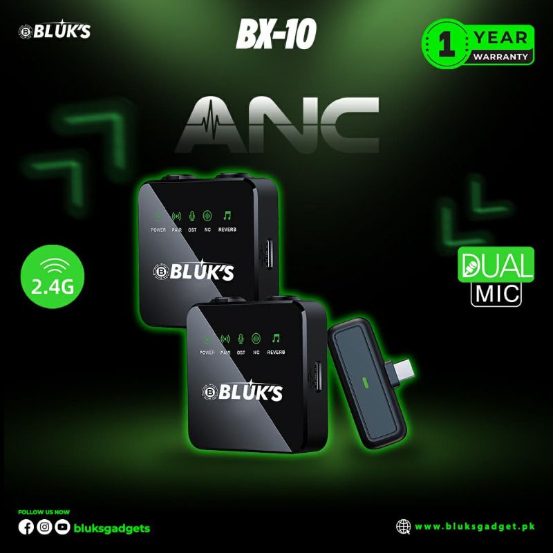 π 755 - BLUK's Wireless Double Mic (BX-10) . . . . . . . . . . . . . . . . . . . . . . . . . . . . . . . . . . . . . . . . . . . . . . . . . . . . . . . . . . . . . . . . . . . . . . . . . . . . . . . . π΄#Tags, (Vlogging, Media, Studio, recording)