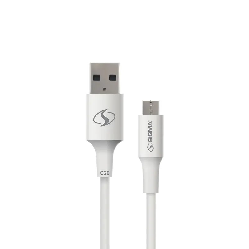 🆔 875 - SiGMA Data Cable Micro, 2.0A (C20)